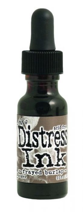 Ranger Distress Re- Inker 14 ml - frayed burlap TIM21582 Tim Holtz