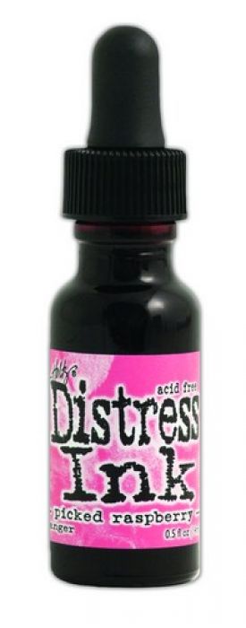 Ranger Distress Re- Inker 14 ml - picked raspberry TXR35022 Tim Holtz