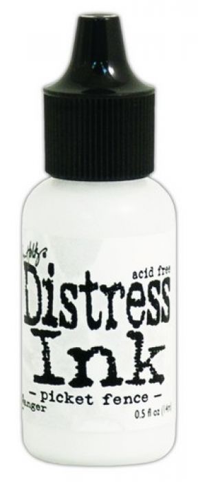 Ranger Distress Re- Inker 14 ml - picket fence TRX40798 Tim Holtz