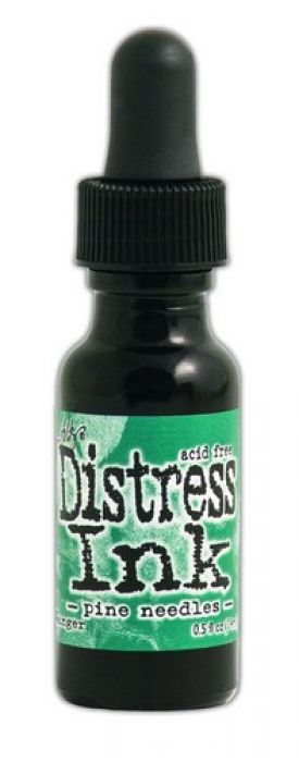 Ranger Distress Re- Inker 14 ml - pine needles TIM21599 Tim Holtz