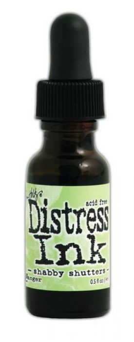 Ranger Distress Re- Inker 14 ml - shabby shutters TIM21612 Tim Holtz