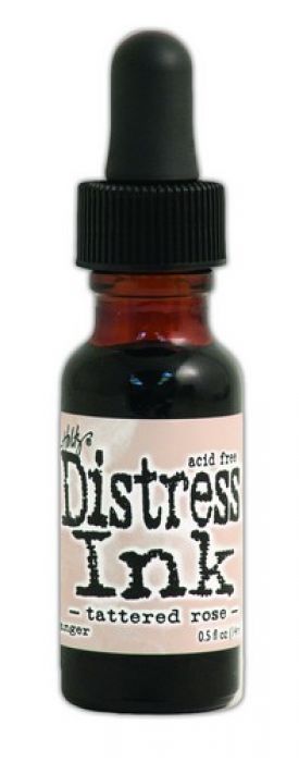 Ranger Distress Re- Inker 14 ml - tattered rose TIM20301 Tim Holtz