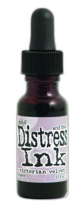 Ranger Distress Re- Inker 14 ml - victorian velvet TIM27317 Tim Holtz