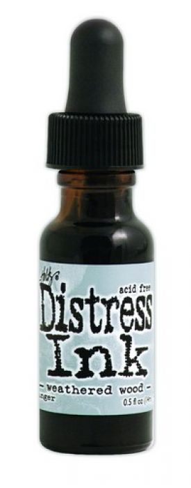 Ranger Distress Re- Inker 14 ml - weathered wood TIM20318 Tim Holtz