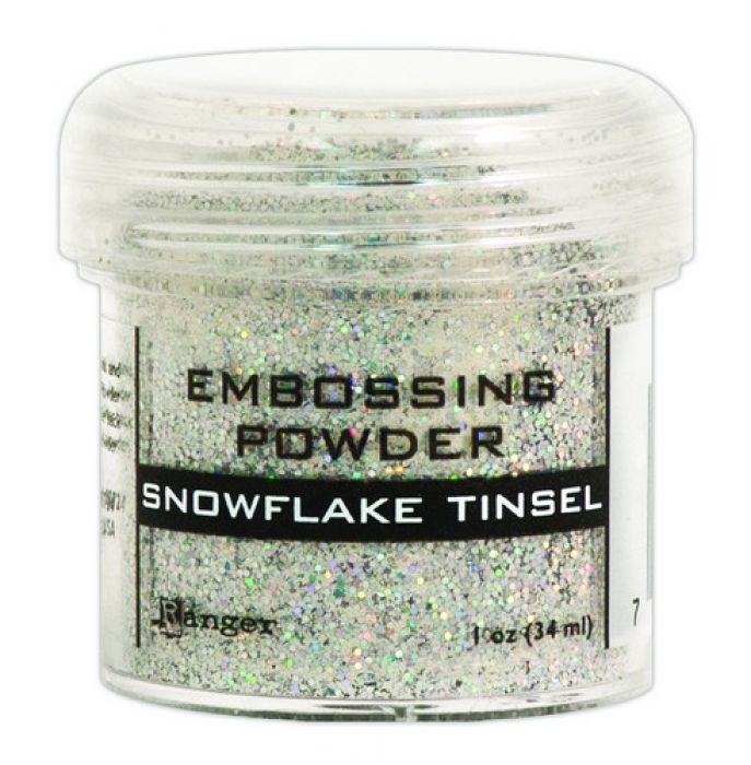 Ranger Embossing Powder 34ml - snowflake tinsel EPJ37453