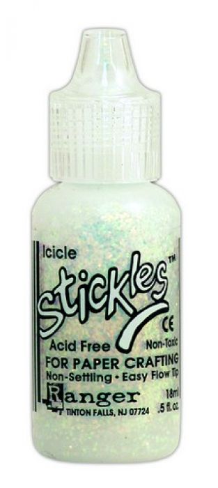 Glitterlijm  Ranger Stickles Glitter Glue 15ml - icicle SGG01836