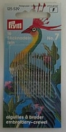 prym Crewelnaalden Nr.7 (krt)