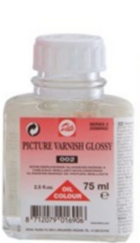 Schilderijvernis glanzend flacon 75 ml 002