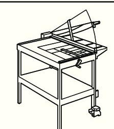 KARTONSNIJMACHINE DAHLE 110 CM.