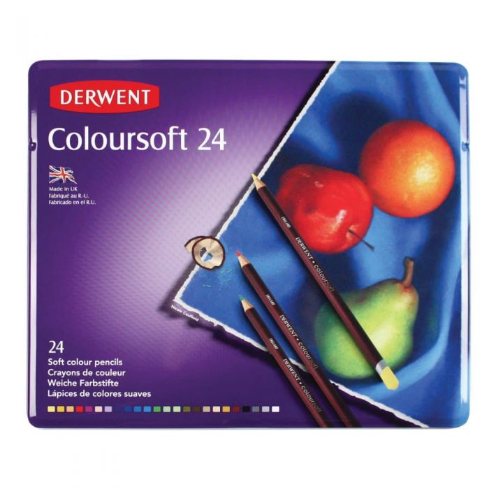 Derwent Coloursoft 24 st blik DCS0701027