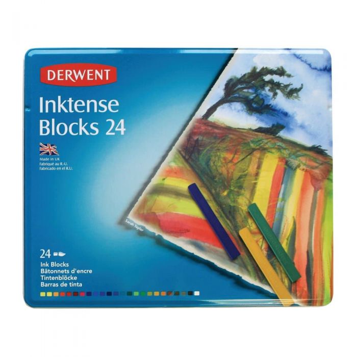 Derwent Inktense blocks 24 st blik DIB2300443