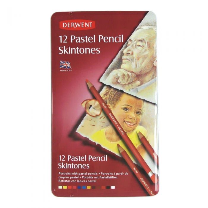 Derwent Pastel Pencil huidskleur 12 st blik DPP2300563