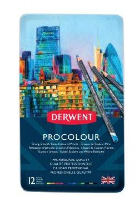 Derwent Procolour 12 st blik DPR2302505