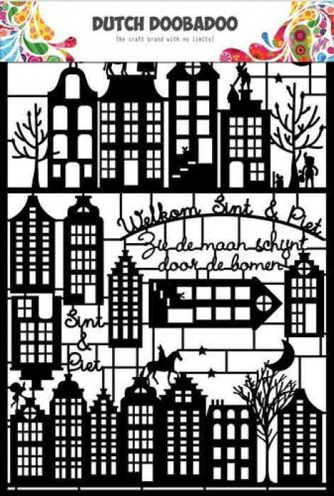 Dutch Doobadoo Dutch Paper Art Sinterklaas 472.950.005 A5