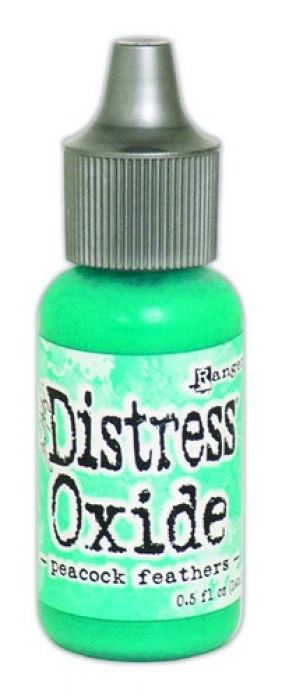 Ranger Distress Oxide Re- Inker 14 ml - peacock feathers TDR57208 Tim Holtz