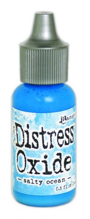 Ranger Distress Oxide Re- Inker 14 ml - salty ocean TDR57277 Tim Holtz