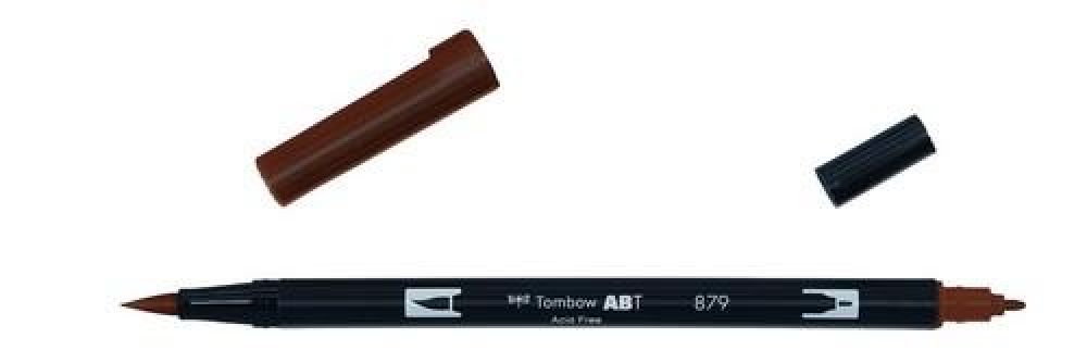 Tombow ABT dubbele brushpen brown ABT-879