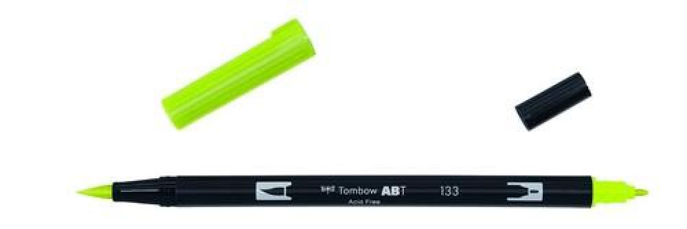 Tombow ABT dubbele brushpen chartreuse ABT-133