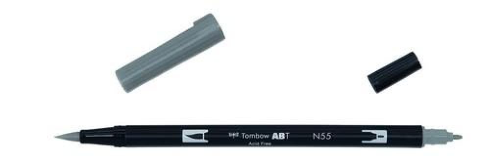 Tombow ABT dubbele brushpen cool grey7 ABT-N55