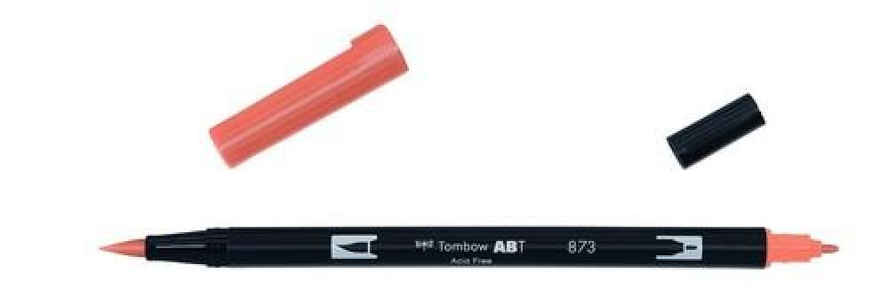 Tombow ABT dubbele brushpen coral ABT-873