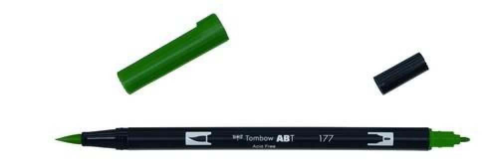 Tombow ABT dubbele brushpen dark jade ABT-177