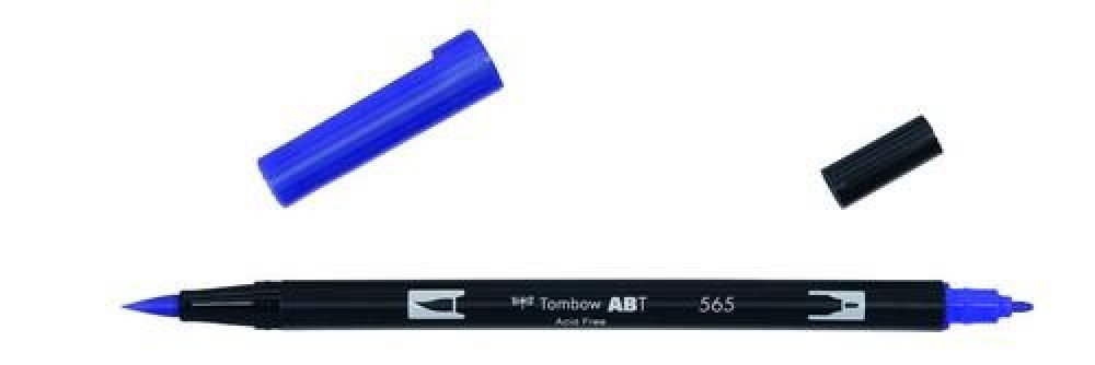 Tombow ABT dubbele brushpen deep blue ABT-565