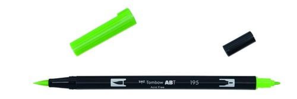 Tombow ABT dubbele brushpen light green ABT-195