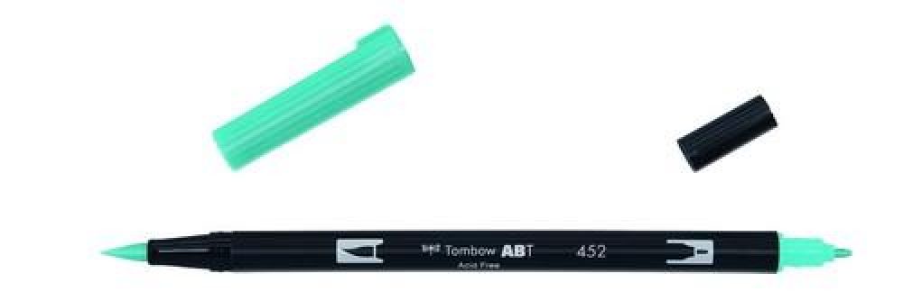 Tombow ABT dubbele brushpen process blue ABT-452