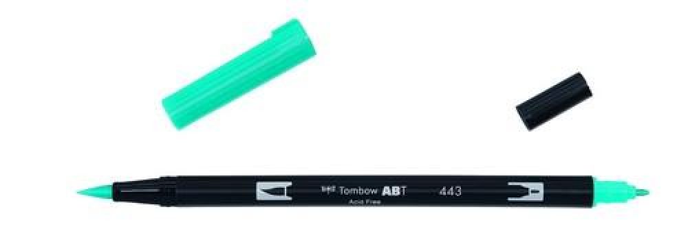 Tombow ABT dubbele brushpen turquoise bulk ABT-443