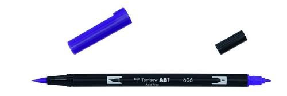 Tombow ABT dubbele brushpen violet ABT-606