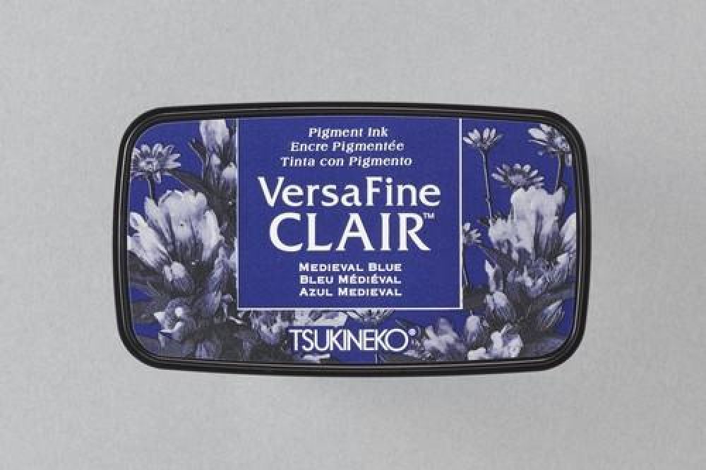 Versafine inktkussen Dark Medieval blue VF-CLA-651