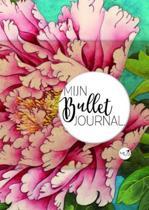 Mijn bullet journal pioenroos POCKET - nl 55x114x14 mm