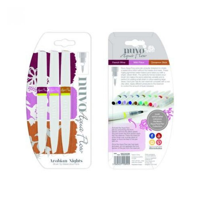 Nuvo Aqua flow pens - arabian nights 894N