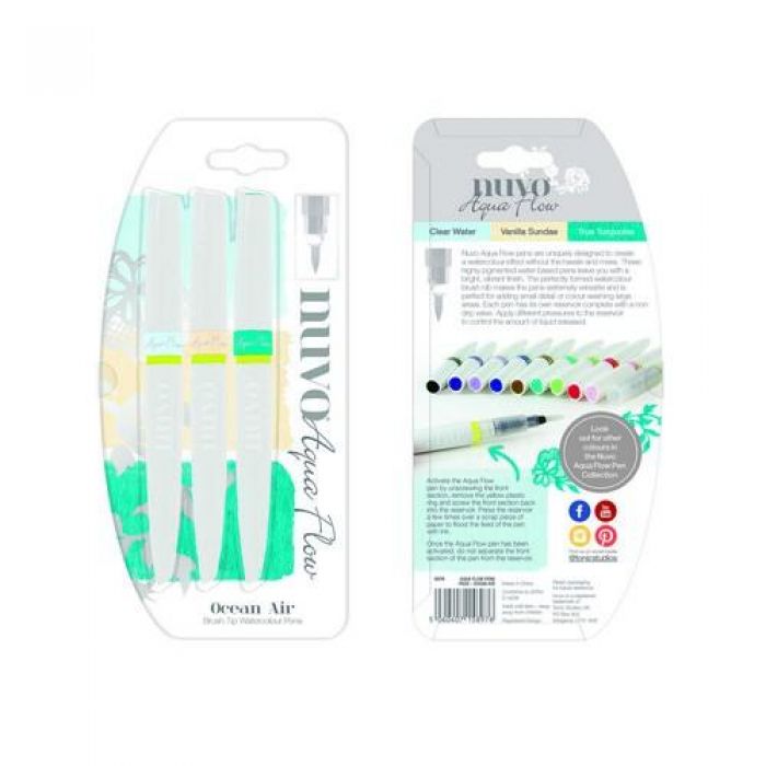 Nuvo Aqua flow pens - ocean air 897N