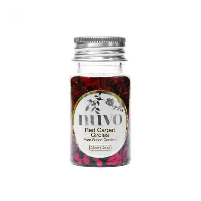 Nuvo Confetti - red carpet circles 35ml bottle 1062N