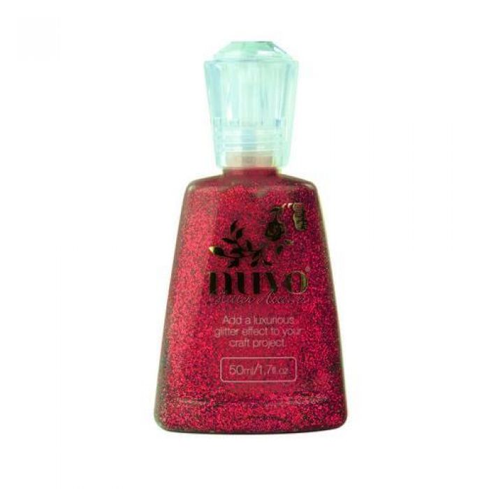 Nuvo Glitter accents - winter cranberry 943N