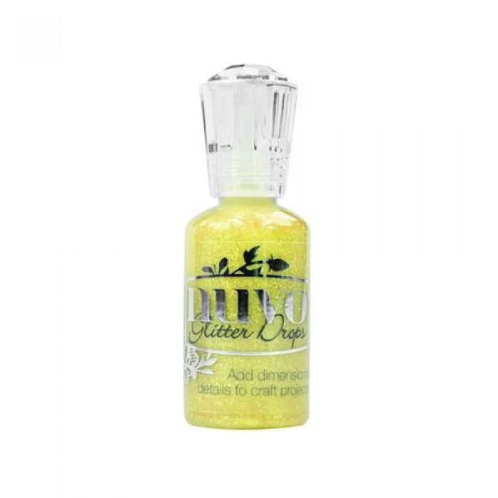 Nuvo Glitter drops - yellow bird 769N