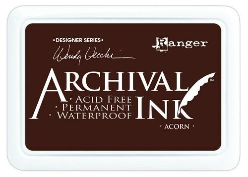 Ranger Archival Ink pad - acorn AID61236