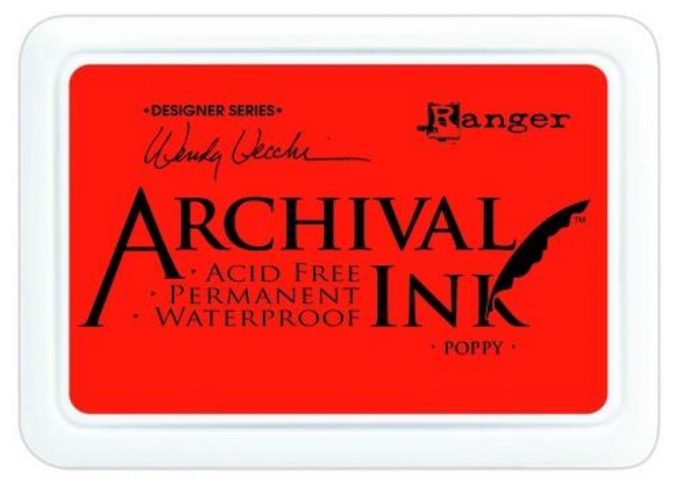 Ranger Archival Ink pad - poppy AID61267