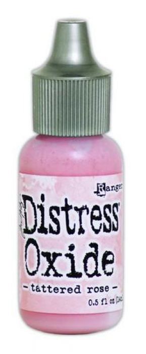 Ranger Distress Oxide Re- inker 14 ml - tattered rose TDR57369 Tim Holtz