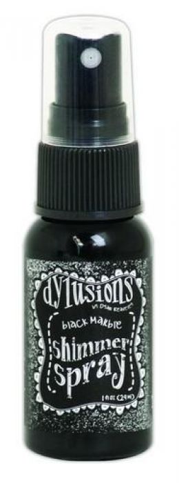 Ranger Dylusions Shimmer Spray 59 ml - black marble DYH60765 Dyan Reaveley