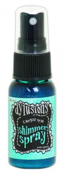 Ranger Dylusions Shimmer Spray 59 ml - calypso teal DYH60789 Dyan Reaveley