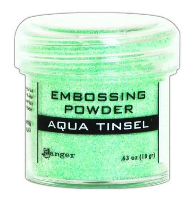 Ranger Embossing Powder 34ml - aqua tinsel EPJ60413
