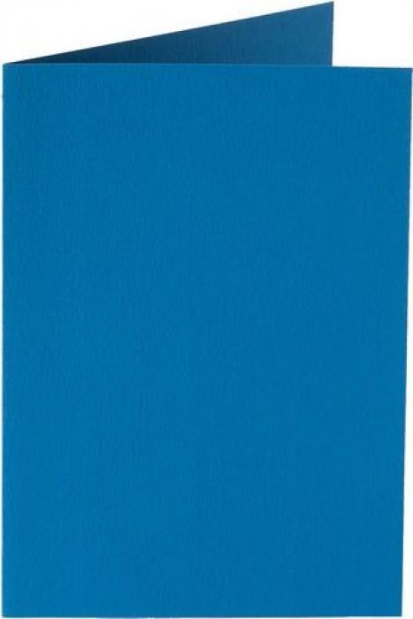 Papicolor Dub. kaart vierk. 13,2cm donkerblauw 200gr-CV 6 st 310906 - 132x132 mm