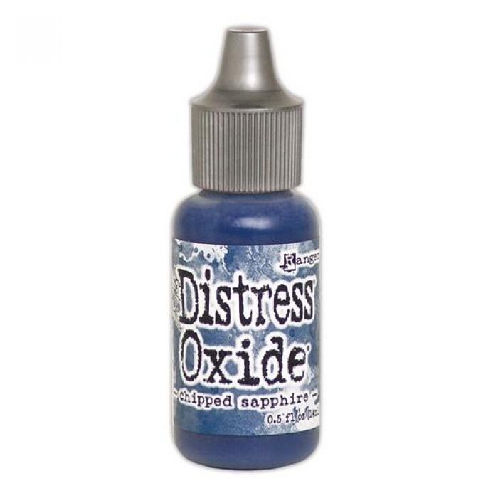 Ranger Distress Oxide Re- Inker 14 ml - Chipped Sapphire TDR56980 Tim Holtz