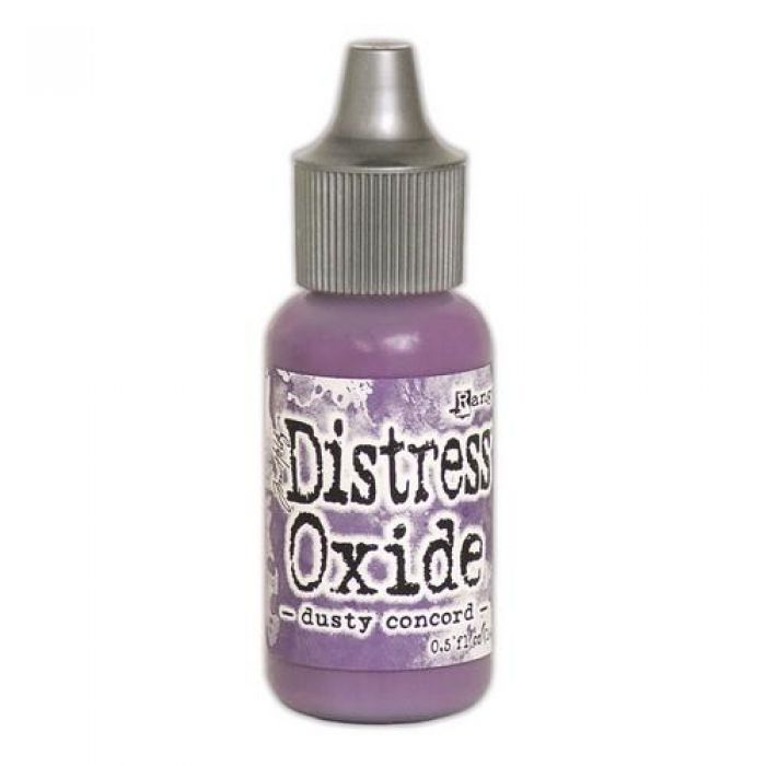 Ranger Distress Oxide Re- Inker 14 ml - Dusty Concord TDR57024 Tim Holtz