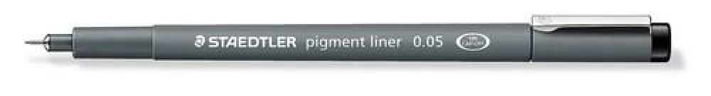 Staedtler pigment liner fineliner 0,05 mm zwart 308 005-9