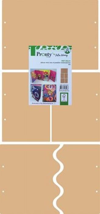 Pronty MDF folded Album 460.472.000 A4 Julia Woning