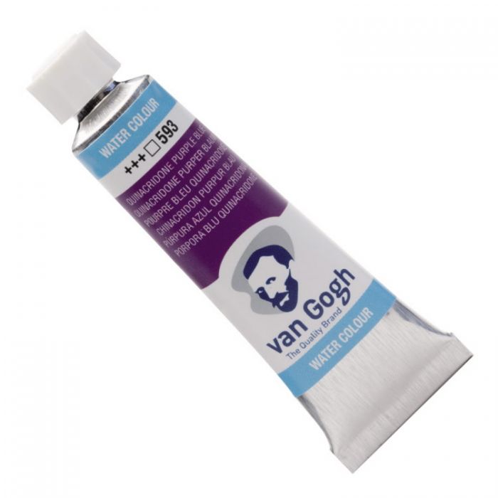 V.Gohh Aquarel tube 10 ml quinacridone purper blauw 593