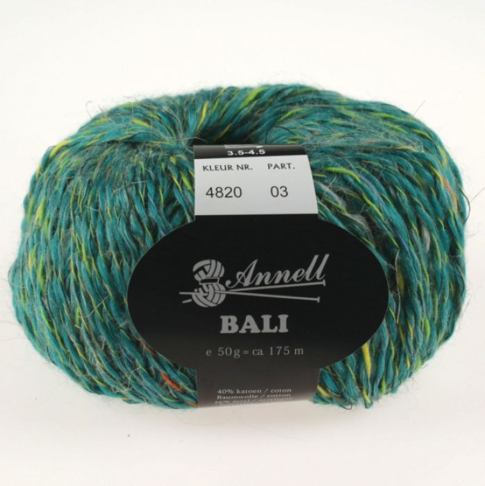 Annell Bali 4820  petrol groen